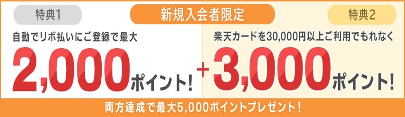 楽天カード リボ払いキャンペーン